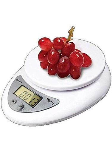 eWINNER Digital Weighing Scale (5 Kg, White)