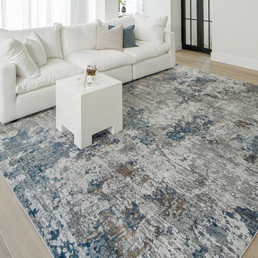 Jacob Sky 150 x 80 cm Carpet Centre Home Designer Rug for Bedroom Living Dining Room Office Soft Non-slip Area Textile Decor