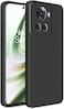 EXELLE Case for OnePlus 10R 5G, Camera Protection Ultra Slim Soft TPU Silicone Matte Shockproof Bumper Cover for OnePlus 10R 5G (Black)