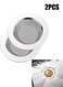 Kitchen Sink Strainer 2 Pack Stainless Steel Sink Drain Strainer Fine Mesh Kitchen Sink Strainer with Large Wide Rim for Kitchen Sink Bathroom Bathtub Shower Drains Diameter 11cm