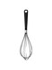Balloon Whisk, Stainless Steel/Black steel/black