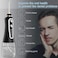 H2ofloss Water Flosser Cordless Oral Irrigator Portable Rechargeable Dental Flossers with 5 Modes &amp; 6 Tips Water Flossing with 300ML Water Tank for Home and Travel, Braces &amp; Bridges Care (Black-H6)
