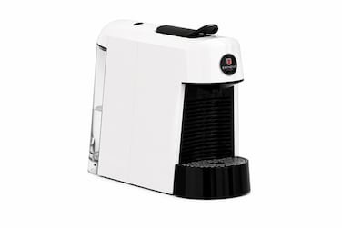 Eminent Coffee Pinta Capsule Coffee Machine, White