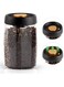 Vacuum Coffee Canister Mason Jar, 900ml Airtight Food Storage Overnight Oats Containers with Lids, Food Storage Containers - Perfect for Coffee Beans, Tea, Sugar, Candy, Spices, Rice