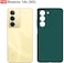 Case for Realme 14X Liquid Gel Rubber Bumper Case with Soft Microfiber Lining Cushion Slim Hard Shell Shockproof Protective Cover for Realme 14X 5G 2025 (Green)