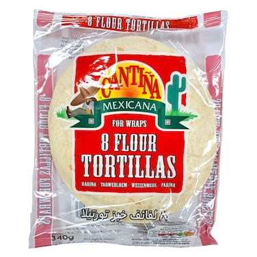 Cantina Flour Tortilla, 340g