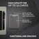 Vaultskin Mens RFID Blocking Slim Leather Card Wallet - CHELSEA Minimalist Front Pocket Cardholder

