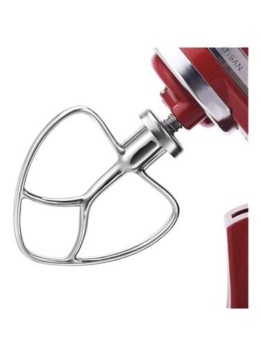 NALACAL Polished Stainless Steel Flat Beater for Kitchen aid 4.5 Qt - 5 Qt Tilt-Stand Mixer Attachments for Kitchen Paddle, Baking - Pastry, Pasta Dough, Lcing, Mixing Accessory - Dishwasher Safe