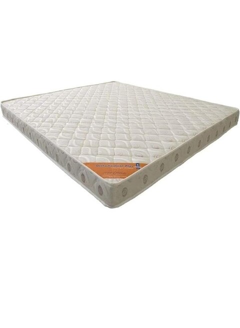 Ortho Plus Medical Rebonded Foam Mattress (Extra Firm Feel) Reversible Mattress     210x200x22 cm
