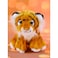 20cm Realistic Tiger Animal Plush Soft Stuffed Doll made from Eco-friendly Cotton Toy Bed Sofa Chair Decoration,Yellow