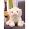 20cm Realistic Tiger Animal Plush Soft Stuffed Doll made from Eco-friendly Cotton Toy Bed Sofa Chair Decoration,White