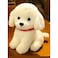 Soft and Adorable Realistic Furry Toy Dog with Pure Cotton Filling for Children Gift and Home Decoration, White