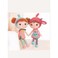 Soft and Adorable Baby Girl Dolls For Kids, Cute Plush Doll Figures for kids to play and cuddle with, Perfect for Birthday Gifts for kids (Blue)
