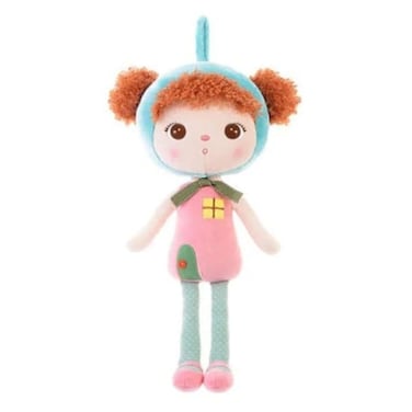 Soft and Adorable Baby Girl Dolls For Kids, Cute Plush Doll Figures for kids to play and cuddle with, Perfect for Birthday Gifts for kids (Blue)