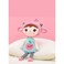 Soft and Adorable Baby Girl Dolls For Kids, Cute Plush Doll Figures for kids to play and cuddle with, Perfect for Birthday Gifts for kids (Pink)