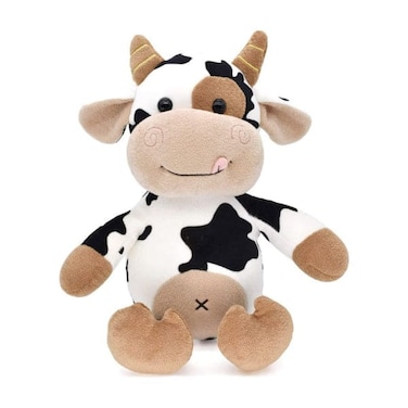 Lovely Cartoon Animal Cattle Soft Eco-friendly Cotton Stuffed Plush Doll, Soft Fluffy Friend Hugging Cushion - Present for Every Age and Occasion, 30cm