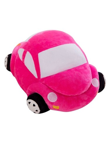 Cute Car Model Plush Toy Car for Kids, Pink