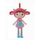 Soft and Adorable Baby Girl Dolls For Kids, Cute Plush Doll Figures for kids to play and cuddle with, Perfect for Birthday Gifts for kids (Rose)