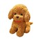 Soft and Adorable Realistic Furry Toy Dog with Pure Cotton Filling for Children Gift and Home Decoration, Brown