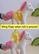 30cm Lovely Colorful and Soft Cotton Unicorn with Wings Plush Dolls Stuffed Soft Cartoon Unicorn Horse Toy Fantastic Birthday Gift for Girls, Purple