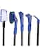 U-HOOME 5 in 1 Complete Aquarium Fish Tank Clean Set Fish Net, Rake, Scraper,Fork, Sponge