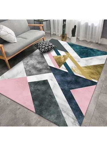 Yfzyczch Area Rugs for Living Room, Shaggy Floor Carpet for Bedroom, Modern Rectangular Fuzzy Rug, Indoor Modern Plush Carpet, Non-Slip Luxury Fuzzy Rug
