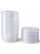 Inorbit 12-Piece Plastic Food Container Set   Airtight &amp; Leakproof   BPA-Free   Durable &amp; Reusable Storage Containers   Ideal for Dates, Dry Fruits, Snacks &amp; Kitchen Organization
