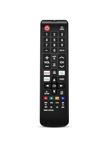 Universal Remote-Control for Smart-TV, Control Replacement fit for 4K UHD QLED HDTV LED TVs, with Hulu Netflix Prime-Video Buttons