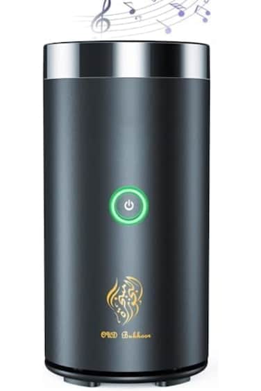 Electric Incense Bakhoor Burner with Bluetooth Speaker &ndash; 2-in-1 Arabic Aroma Diffuser &amp; Wir