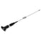 Universal Car Decoration Extensile Aerial Clip Side Car Modified To Remove Static Electricity Aerial, Length: 41cm - Silver