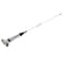 Universal Car Decoration Extensile Aerial Clip Side Car Modified To Remove Static Electricity Aerial, Length: 41cm - Silver