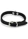 Beeztees Leather Collar Black 32X10