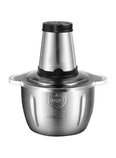 Super Casio Stainless Steel Electric Meat Grinder, Mincer, Food Processor, multiple Capacity, Powerful Motor, Versatile, Safety Features (SMALL, 3.5, Liters)