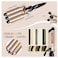 Hair Curling Iron, 3 Barrel Curling Iron Wand,Ceramic Tourmaline Triple Barrels, Temperature Adjustable 25mm Hair Crimper, Hair Waving Styling Tools For Women &amp; Girls