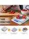Scale, Rechargeable Kitchen Scale With Trays, Small Scale With Tare Function Digital Scale Grams And Ounces For Weight Loss, Dieting, Baking, Cooking, Meal Prep, Coffee, Jewelry&iuml;&frac14;&OElig; LED Backlight Display&iuml;&frac14;&OElig;High-precision Sensor Maximum Weight 3kg(Gift Panda Key Pendant)