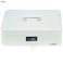 Rubik X-Large Cash Box with Combination Lock Money Tray Coin Slot Tray Steel Register For Business, Durable Portable Security Lockable Money Box Safe for Cash Storage (white)