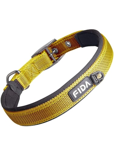 FIDA Heavy Duty Reflective Dog Collar, Small
