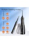 Water Flosser Electric Toothbrush Combo, Rechargeable Cordless Waterproof, Black