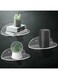 Floating Shelf Wall 3 Pieces Wall Shelf Transparent Acrylic Floating Shelf