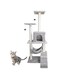 POLI PETS Multi-Level Cat Scratching Furniture for Cats Activity Center 125 x 50 x 40 cm