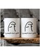 Arabic Proverb Simple Drawing Coffee Mug - Everything is in Control in Pink