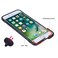 غطاء VTMOBILEAGE لهاتف iPhone 7 Plus، غطاء iPhone 8 Plus، غطاء مغناطيسي، غطاء مضاد للسقوط مع حلقة إصبع، حامل للسيارة، غطاء حماية خلفي أسود