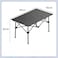 Lightweight Folding Camping Table &ndash; Portable Outdoor Picnic, BBQ, Beach &amp; Fishing Table with Carry Bag, Strong X-Frame Stability 95&times;55&times;50 cm