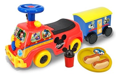 Kiddieland Lights 'N' Sounds Mickey's Camper With Trailer