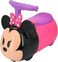 Kiddieland: Zoom Zoom Ride On - Minnie - Lights &amp; Sounds, Disney Junior Foot-To-Floor Vehicle, Interactive Dashboard, Foldable Handle, Toddler 12-36Mo