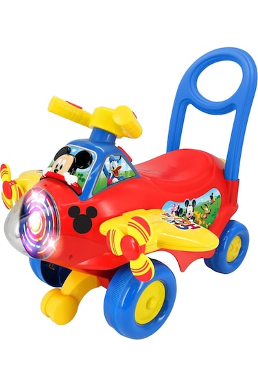 Kiddieland Spinning Lights Mickey Activity Plane