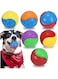 6Pcs Squeaky Dog Balls, Dog Toys Balls for Training, Tough Ball Toys for Dogs, Fit with Dog Ball Launcher, High Bouncy Dog Ball for Interactive Playing, Puppy Pet Chew Balls