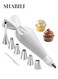 9PCS Stainless Steel Piping Tips Set, Baking Supplies Piping Kit with Cake Decorating Tips, Icing Nozzles Set and Piping Icing Nozzles Cake Decorating Tools for Home Bakers and Party Cakes