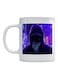 Anonymous Printed Mug White/Blue/Red