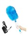 LOOKPET 360&deg; Automatic Microfiber Feather Duster Spin Scrubber Dust Collector for Bathroom, Kitchen, Office, Car, Spin Duster Electric Feather Duster,Charging